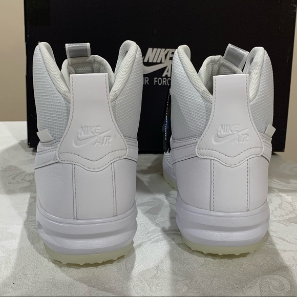 Nike Lunar Force 1 Duckboot, White - Picture 3 of 5